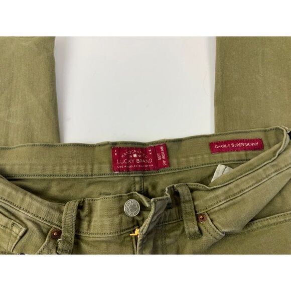 Lucky Green Charley Super Skinny. Sz 27 - Picture 4 of 4